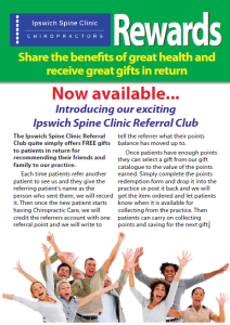 The ISC Referral Club