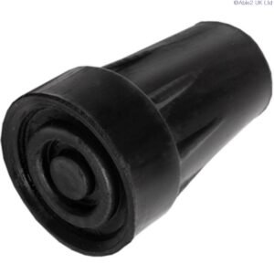 Ferrule 16mm, 5/8" - Grey, Large Quad Cane Tip x 2 ferrules per pack