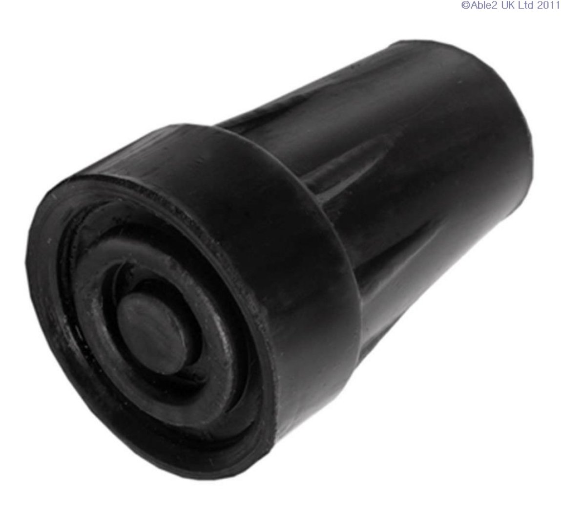 Ferrule 16mm, 5/8" - Grey, Large Quad Cane Tip x 2 ferrules per pack