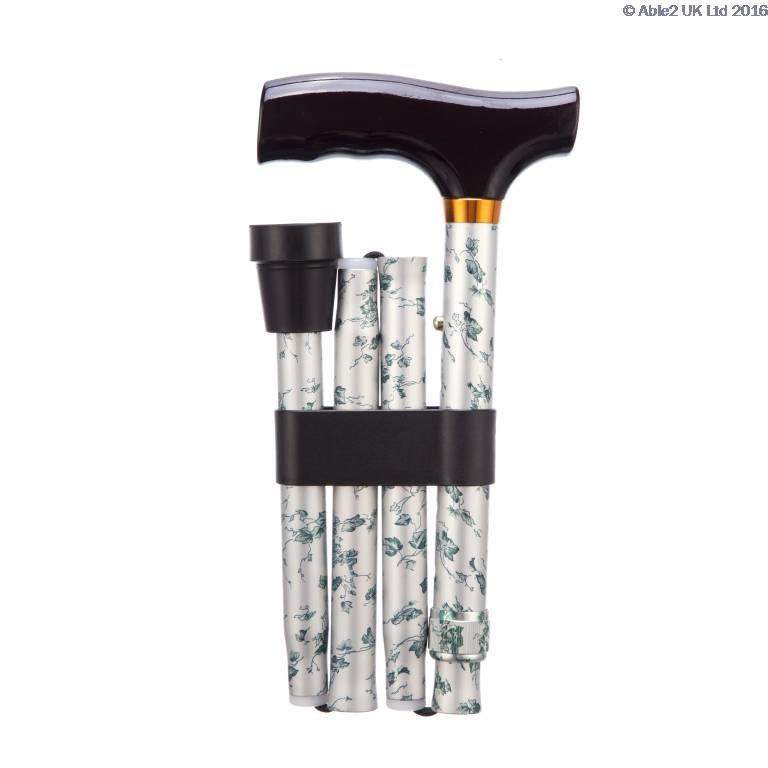 Folding Adjustable Walking Sticks - Image 2