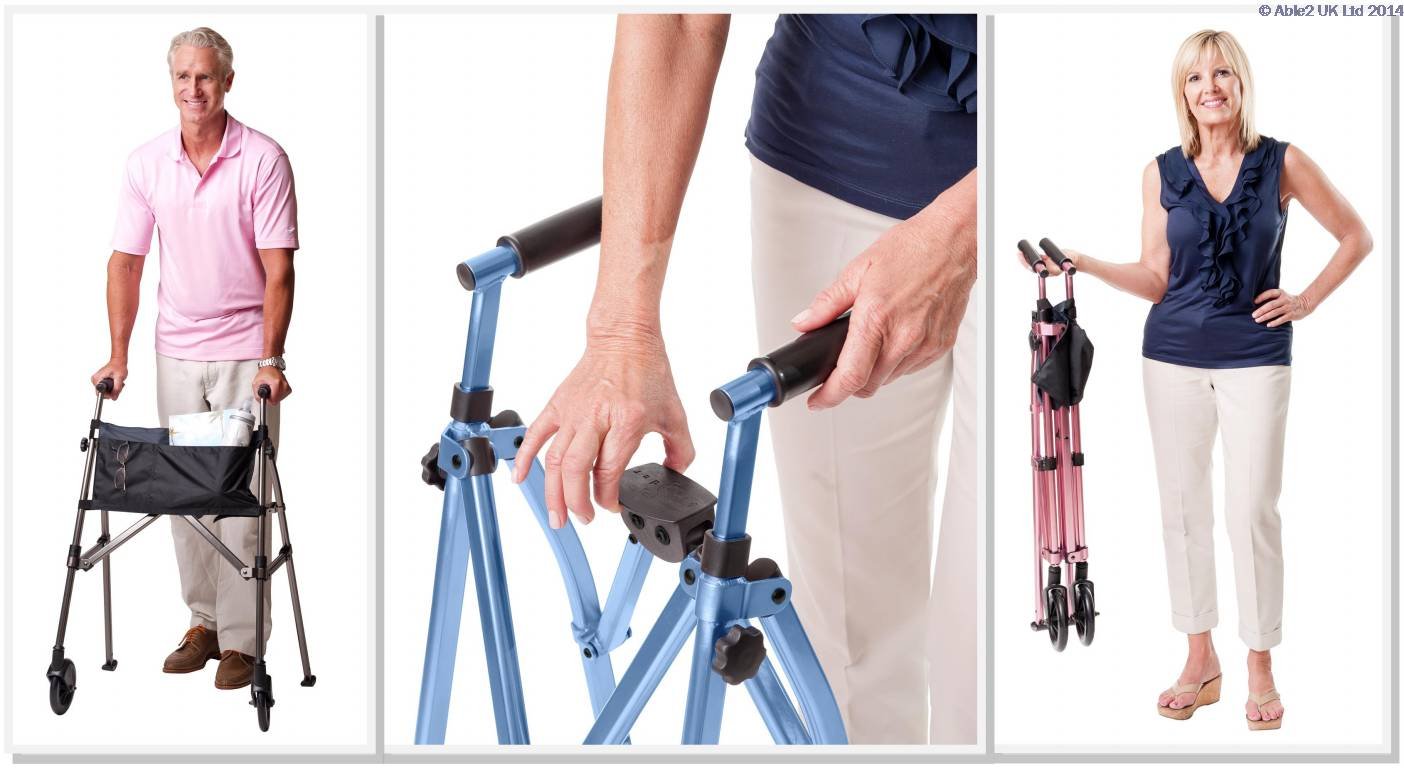 EZ Fold N Go Walker - Image 2