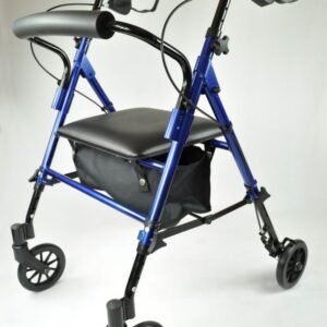Compact Aluminium Rollator 6" Wheels