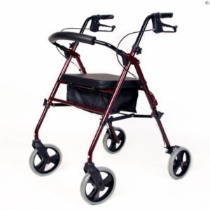 Compact Aluminium Rollator 8" Wheels