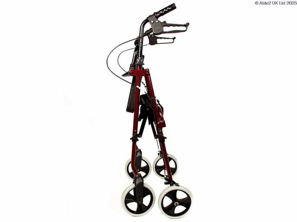 Compact Aluminium Rollator 8" Wheels - Image 2