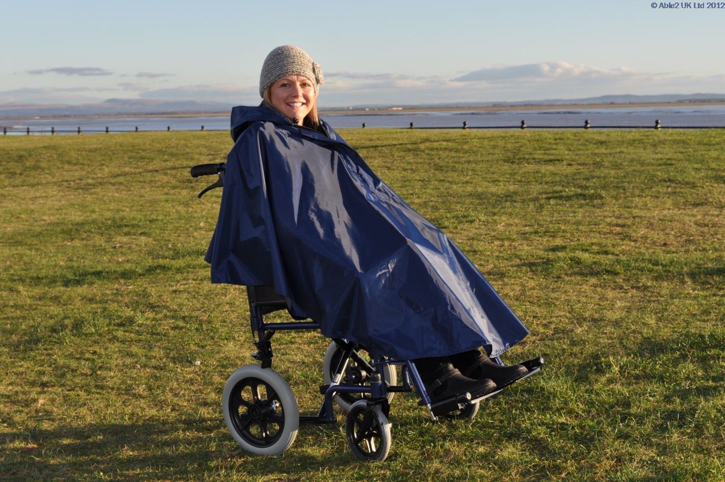 Splash Deluxe Wheelchair Poncho (Lined)