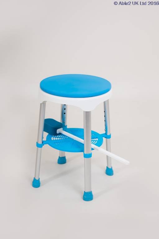 Atlantis Swivel Seat Shower Stool - Image 2