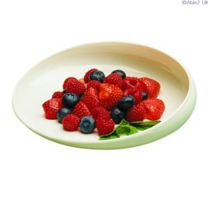 GripWare Round Scoop Dish Plastic